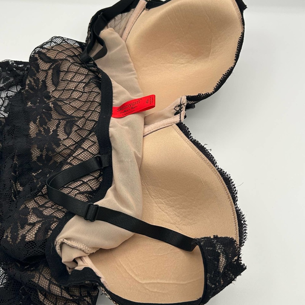 Skinnygirl lace shaper XL Style 776154 black bodysuit - Picture 6 of 7